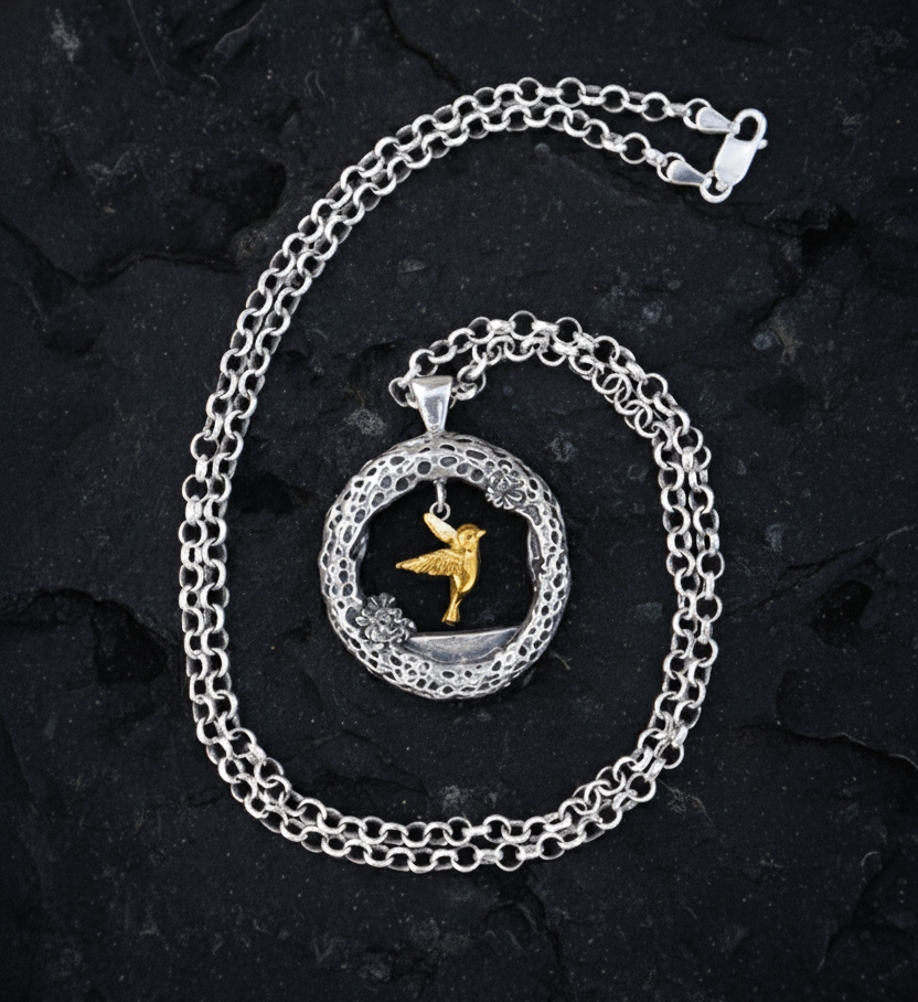 The Bird Cave Pendant